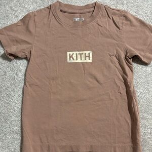 Kith Kids Tan Short Sleeve Tee